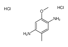 4-METHOXYTOLUENE-2,5-DIAMINE HCL structure