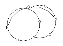 4,10,16,22,27,32-hexaoxa-1,7,13,19-tetraazatricyclo[11.11.5.57,19]tetratriacontane结构式