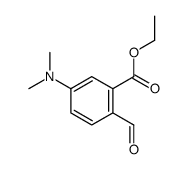 ethyl 5-(dimethylamino)-2-formylbenzoate结构式