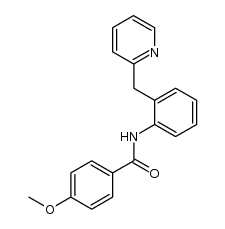 2'-(2-pyridylmethyl)-p-anisanilide Structure