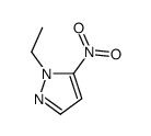 1-乙基-5-硝基吡唑结构式
