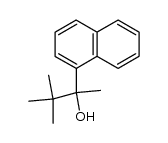 3,3-dimethyl-2-(1-naphthyl)butan-2-ol Structure