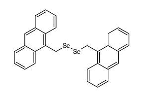 9-[(anthracen-9-ylmethyldiselanyl)methyl]anthracene Structure