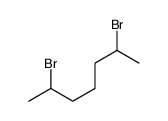 2,6-dibromoheptane Structure