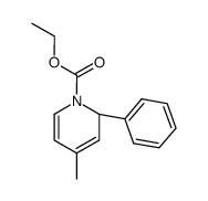 4-methyl-2-phenyl-2H-pyridine-1-carboxylic acid ethyl ester Structure