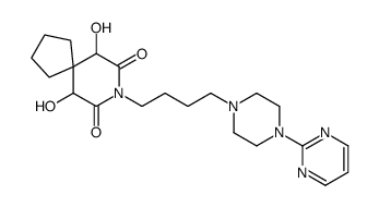 6,10-二羟基丁螺环酮结构式