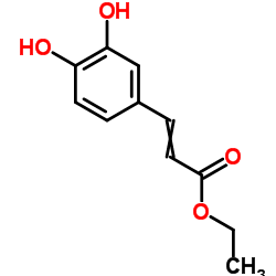 咖啡酸乙酯结构式