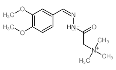 [(3,4-dimethoxyphenyl)methylideneamino]carbamoylmethyl-trimethyl-azanium picture