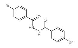 4-bromo-N-(4-bromobenzoyl)benzohydrazide Structure