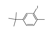 4-(tert-butyl)-2-iodo-1-methylbenzene结构式