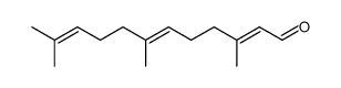 (2E/Z,6E)-Farnesal Structure