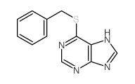 6-BENZOTHIOPURINE结构式