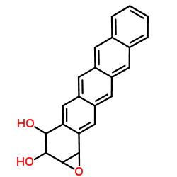 1a,2,3,13b-Tetrahydropentaceno[1,2-b]oxirene-2,3-diol Structure