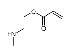 2-(methylamino)ethyl prop-2-enoate结构式