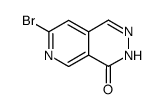 7-bromo-3H,4H-pyrido[3,4-d]pyridazin-4-one structure