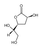 3-deoxy-L-xylo-hexono-1,4-lactone Structure