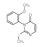 4(3H)-Pyrimidinone, 3-(2-methoxyphenyl)-2-(methylthio)- picture