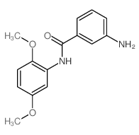 Benzanilide, 3-amino-2,5-dimethoxy-结构式