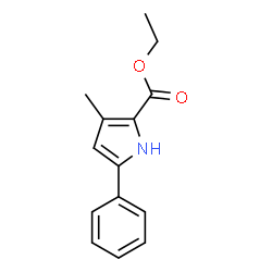 Ethyl 3-methyl-5-phenyl-1H-pyrrole-2-carboxylate picture