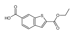 苯并[b]噻吩-2,6-二羧酸2-乙酯结构式