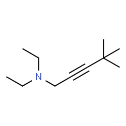 3-cyclohexenyl-N,N-diethylprop-2-yn-1-amine结构式