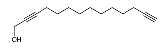 2,13-tetradecadiyn-1-ol Structure