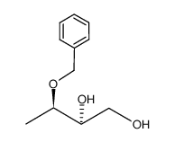 (2S,3R)-3-(benzyloxy)butane-1,2-diol Structure