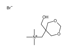 [5-(hydroxymethyl)-1,3-dioxan-5-yl]methyl-trimethylazanium,bromide结构式