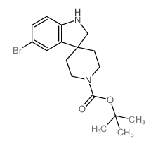 叔-丁基 5-溴螺[吲哚林-3,4'-哌啶]-1'-羧酸酯图片