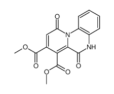 dimethyl 5,6-dihydro-6,10-dioxo-10H-pyrido<1,2-a>quinoxaline-7,8-dicarboxylate结构式