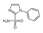 1-phenylimidazole-2-sulfonamide结构式