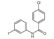 4-Chloro-N-(3-iodophenyl)benzamide结构式