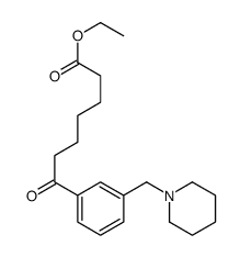 ETHYL 7-OXO-7-[3-(PIPERIDINOMETHYL)PHENYL]HEPTANOATE图片