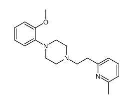 1-(2-methoxyphenyl)-4-[2-(6-methylpyridin-2-yl)ethyl]piperazine Structure