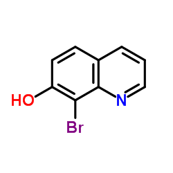 8-Bromo-7-quinolinol Structure