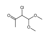 3-chloro-4,4-dimethoxybutan-2-one Structure