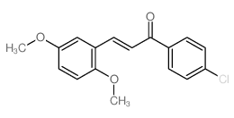 1-(4-chlorophenyl)-3-(2,5-dimethoxyphenyl)prop-2-en-1-one picture