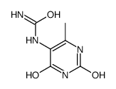 (6-methyl-2,4-dioxo-1H-pyrimidin-5-yl)urea结构式