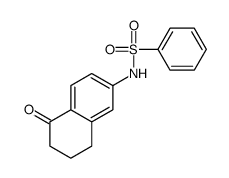 N-(5-oxo-5,6,7,8-tetrahydronaphthalen-2-yl)benzenesulfonamide Structure