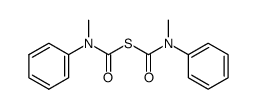 bis(methylphenylcarbamoyl)sulfide结构式