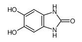 2-Benzimidazolinone,5,6-dihydroxy-(6CI) structure