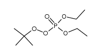 peroxophosphoric acid OO-tert-butyl ester O,O'-diethyl ester结构式