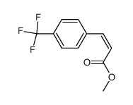 methyl (Z)-3-(4-trifluoromethylphenyl)acrylate结构式