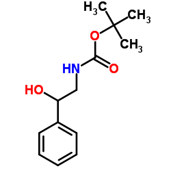 Boc-D-Phenylglycinol structure