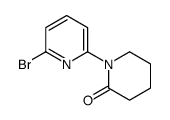 1-(6-bromopyridin-2-yl)piperidin-2-one结构式