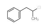 Benzene,(2-chloropropyl)- Structure