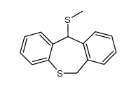 11-methylthio-6,11-dihydrodibenzo[b,e]thiepin Structure