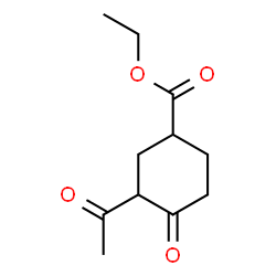 ethyl 3-acetyl-4-oxocyclohexane-1-carboxylate picture