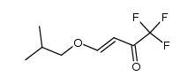 1,1,1-trifluoro-3-(isobutoxymethylene)-2-propanone Structure