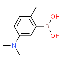 5-(Dimethylamino)-2-methylphenylboronic acid结构式